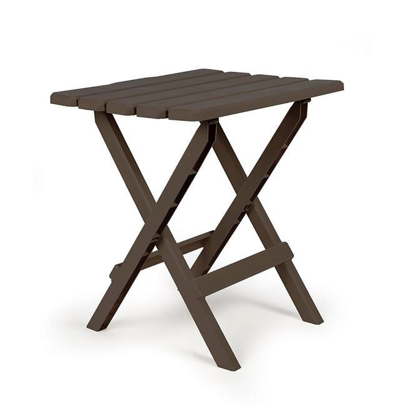 Quick Folding Adirondack Side Table, Large - Brown - image 1 of 1