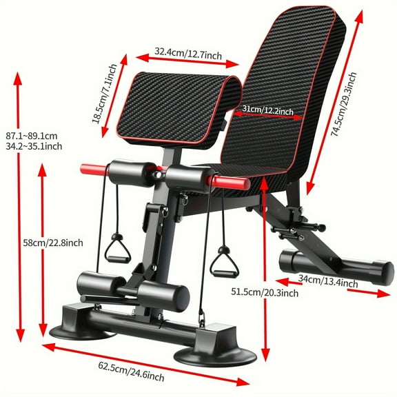 Quick Folding Multifunctional Fitness Dumbbell Stool Withadjustable Weight