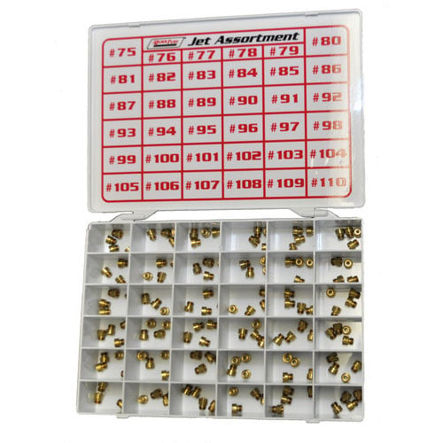 Quick Fuel 36-436QFT Gas Jet Assortment Jet Sizes 75 through 110 4 of Each Size