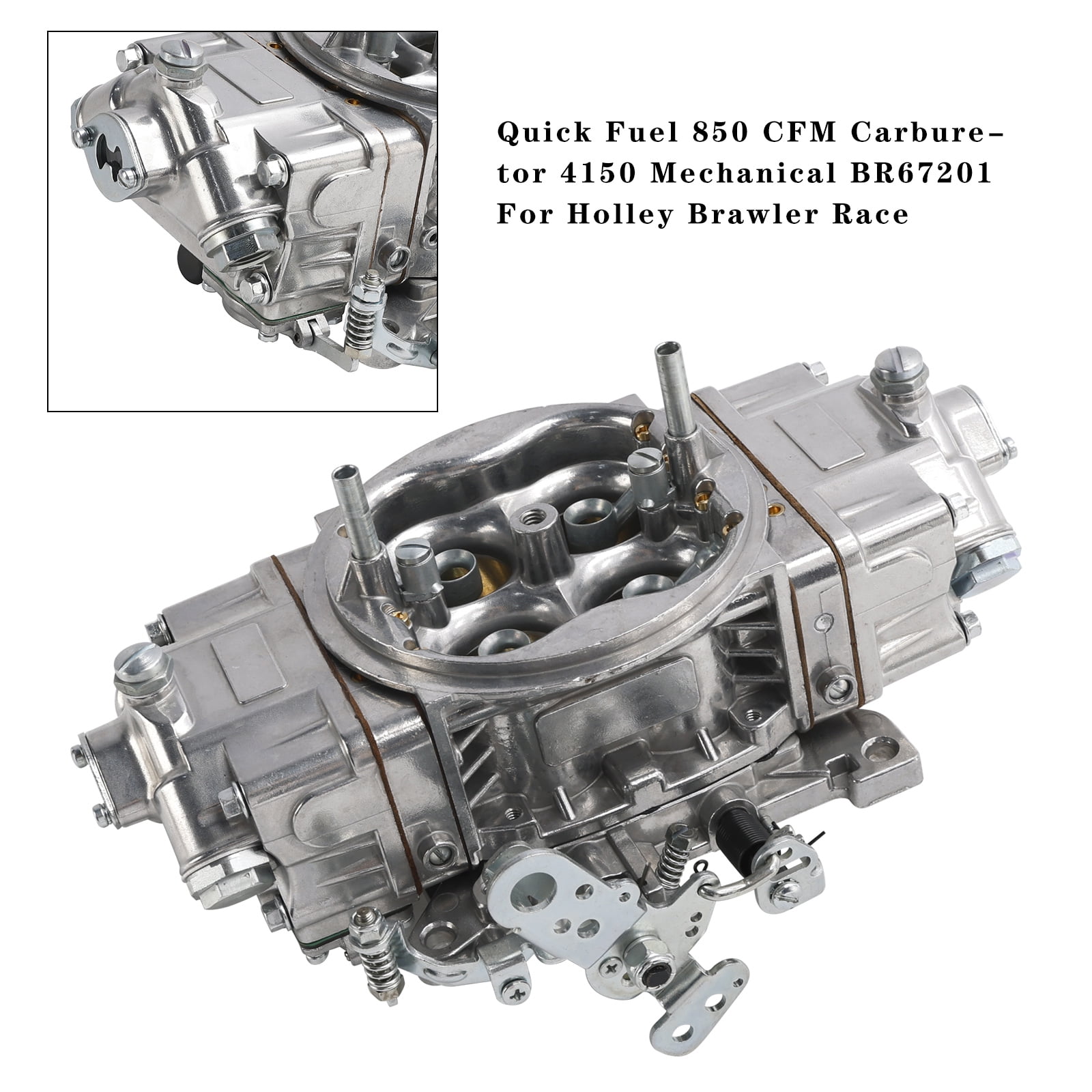Quick Fuel Technology Carburetor 850CFM - Brawler SSR-Series Black BR-67314 Quick Fuel Technology Carburetor 850CFM - Brawler SSR-Series Black BR-67314