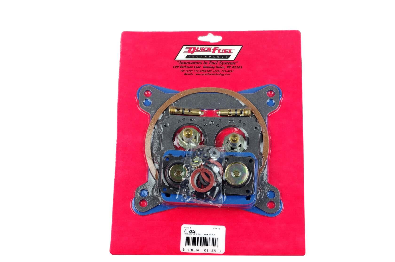 Quick Fuel Technology 3202QFT Carburetor and Installation Kit