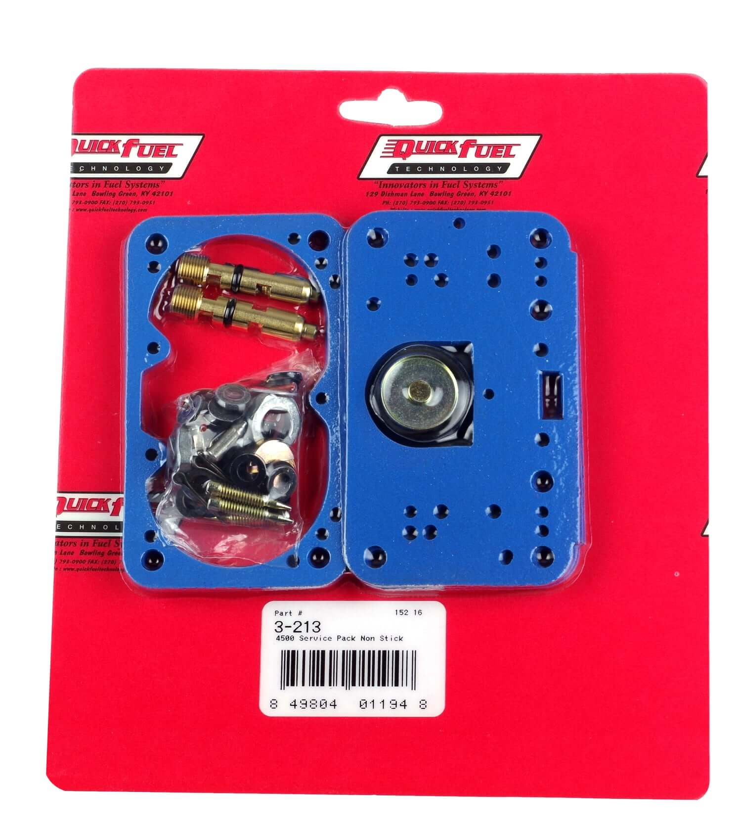 Quick Fuel Technology 3-213QFT Carburetor and Installation Kit