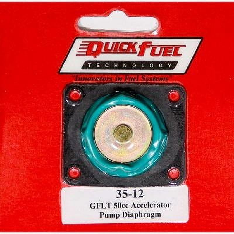 Quick Fuel Technology Accelerator Pump Diaphragm 50cc 35-12QFT Quick Fuel Technology Accelerator Pump Diaphragm 50cc 35-12QFT