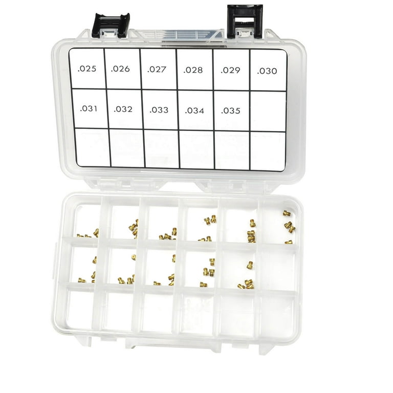 Quick Fuel Technology Carburetor Air Bleed Assortment Kit 36-25QFT Quick Fuel Technology Carburetor Air Bleed Assortment Kit 36-25QFT