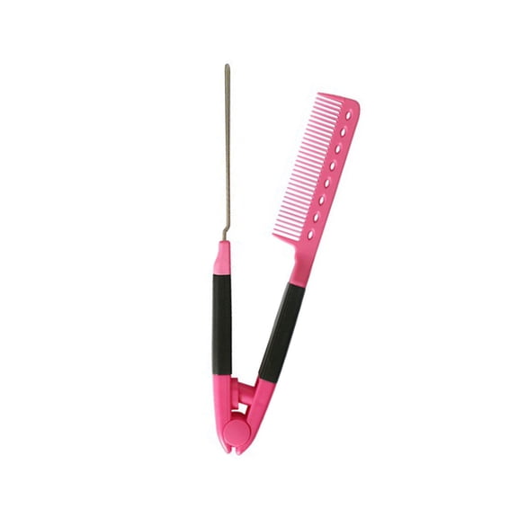 Quick Hair Styler Comb for Women Portable Straightening Brush Quick Hair Styling Comb Parting Comb for Barber Home