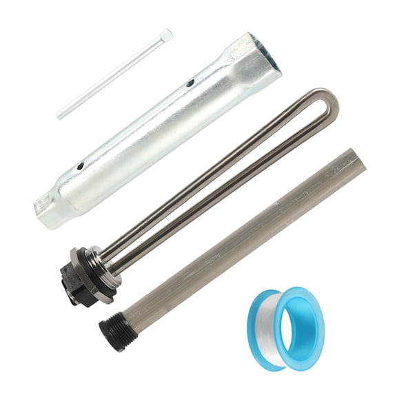 Quick Heating Parts Replacement Set 520900 520789 for Campers Electric Water Heater Includes Anode Rod