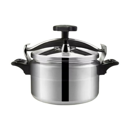Quick Heating Pressure Canner with Secure Knob High Capacity Cooking Pots Aluminum Alloy Kitchen Cookware