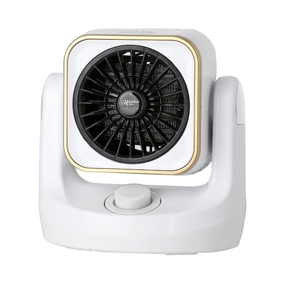 Quick Heating Space Heater with 60° Wide Angle Oscillation, 3 Speed Settings, Overheat and Tip-Over Protection, Ideal for Home, Dorm, Office and Desktop Use, 1000W Power