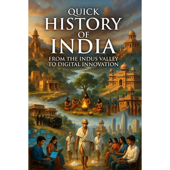 Quick History Quick History of India: From the Indus Valley to Digital Innovation: A Complete Guide to India's Civilization, Culture, , (Paperback)