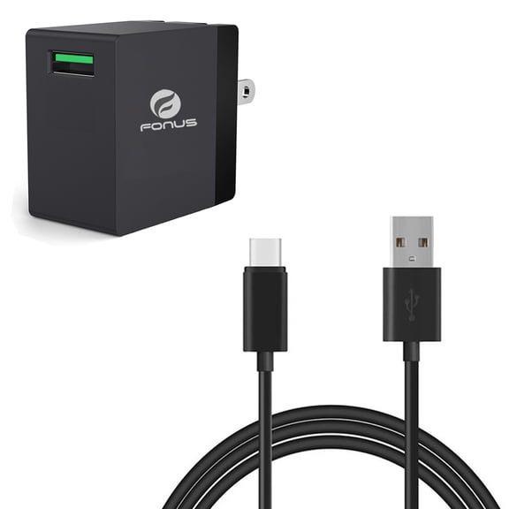 Quick Home Charger for Google Pixel Tablet 11" (2023) - 18W 6ft USB Cable Power Cord Travel Wall for Pixel Tablet 11" (2023)