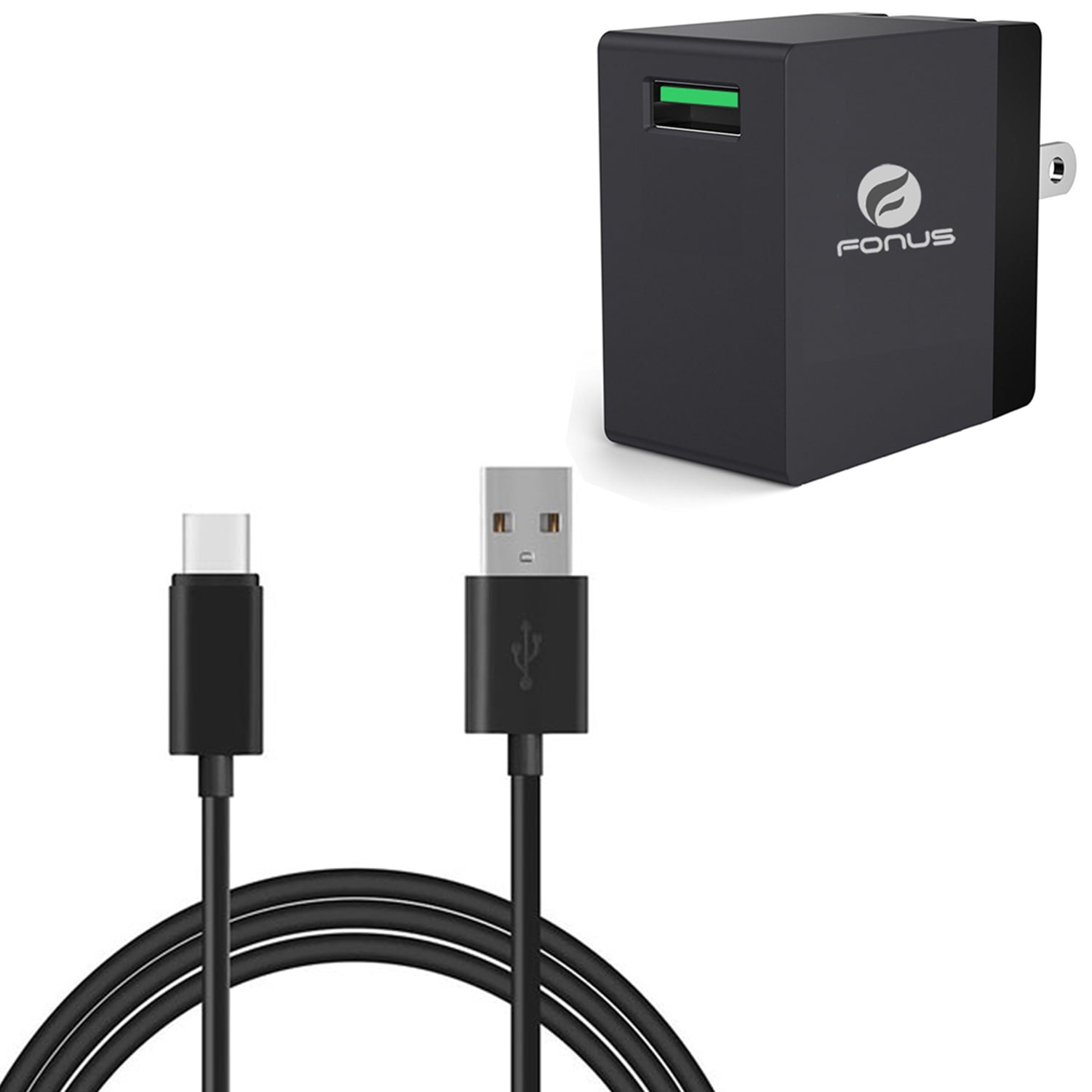 Quick Home Charger for Nokia G90/G100/G300/G310 5G - 18W 6ft USB Cable Power Cord Travel for Nokia G90/G100/G300/G310 5G