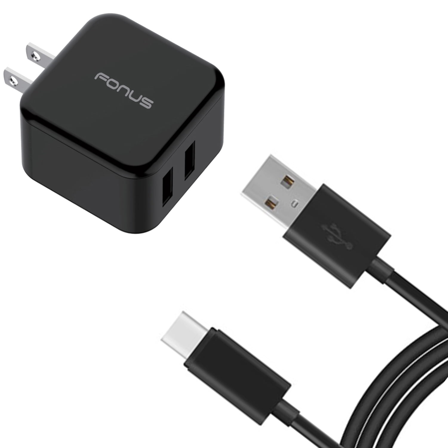 Quick Home Charger for Nokia G90/G100/G300/G310 5G - 30W 6ft USB Cable 2-Port USB Power Cord Travel for Nokia G90/G100/G300/G310 5G