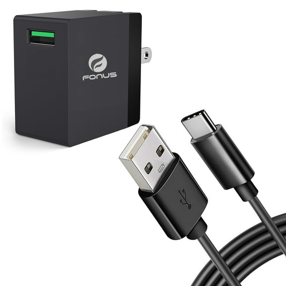 Quick Home Charger for OnePlus Open, Pad (2023) - 18W 6ft USB Cable Power Cord Travel for OnePlus Open, Pad (2023)