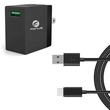 Quick Home Charger for TCL 40 XL/XE/X/NxtPaper - 18W 6ft USB Cable Power Cord Travel for 40 XL/XE/X/NxtPaper