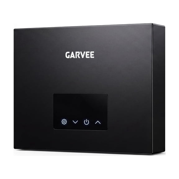 Quick Hot Water Solution - 11kW 240V Electric Tankless Water Heater - Digital Display - Self-Modulating - Compact Metal Design for Whole House or Apartment, Indoor Use - Power: 11kW