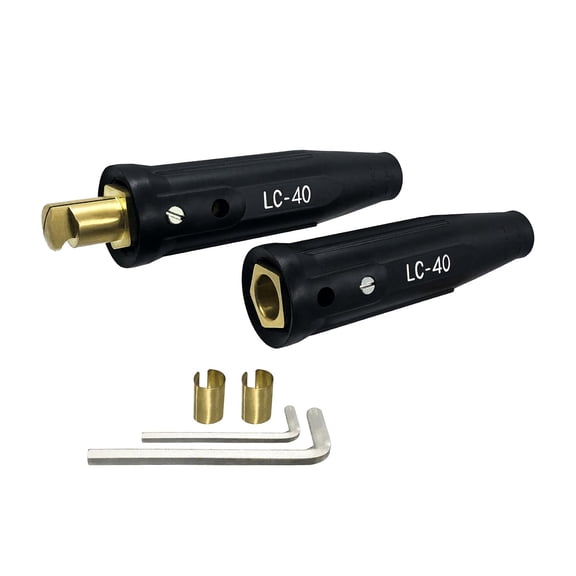 Durability 40 Coppers Cable Connectors Welding Leads Ends for High Performances Electrical Systems For Engineers