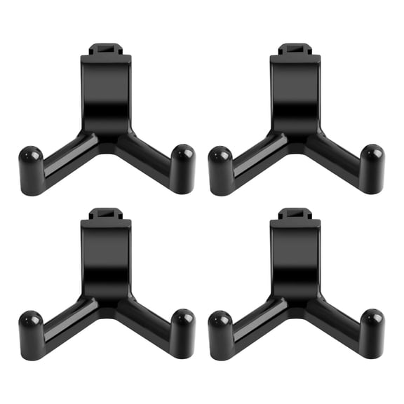 Quick Install ABS Plastic Utility Hook for Tool Organization Easy Mount Hanger for Garage Shed and Garden Area