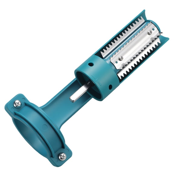 Quick Install Fish Descaler Drill Bit 6 Metal Blade Scale Removal Universally Power Tool Adapter
