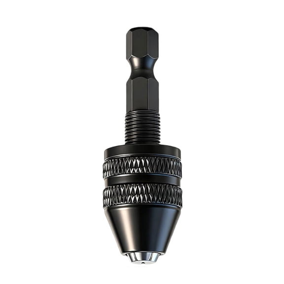 Quick Install Hexagonal Shank 3 Jaw Chucks for Pneumatic Drills Metal Construction Suitable for Power Tool Precise Grip