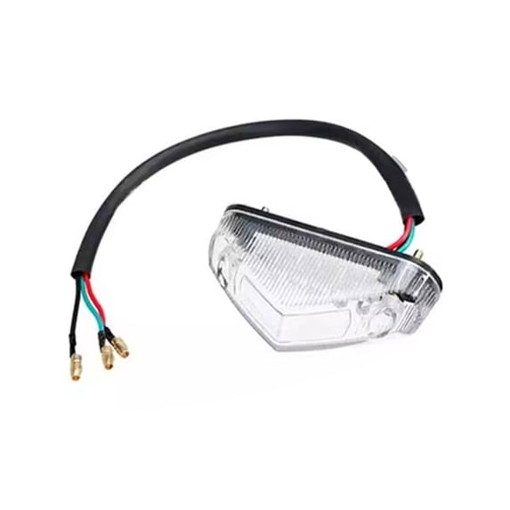 Quick Install Motorcycle Rear Brake Light With High Intensity LEDs Weatherproof Design Suitable For Multiple Bike Models