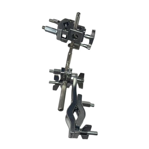 Quick-Install Percussion Clamp with Memory , Pivoting Bracket Stainless Steel Mounting