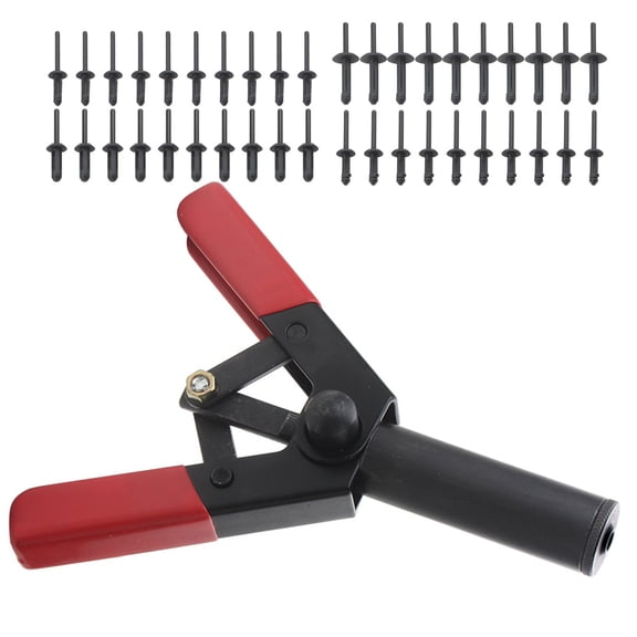 Quick Install Rivet Tool Set 41ocs Hand Riveter set Versatile Hand Riveting Tool set Upgrades for Home & Auto Repair