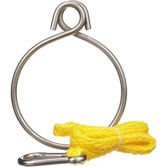 Quick Install Stainless Steel Anchors Rings Set Marine Retrieving Systems Rope Rustproof