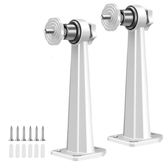 Quick Installation 2PCS Universal Security Camera Wall Mounts With 360 Rotating