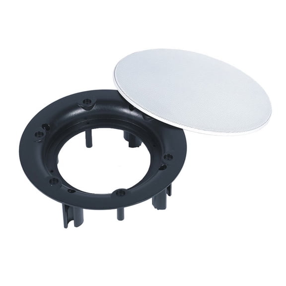 Quick Installation Ceiling Speaker Mounting Kit Featuring Integrated Design and Magnetic Cover for Efficient Setups