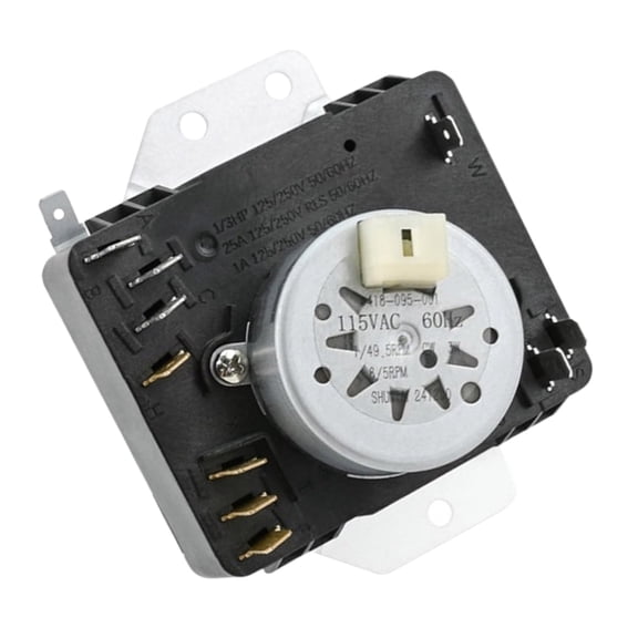 Quick Installation Dryer Timer Plastic Metal Dryer Replacement Part Suitable for Various Brands Easy Setup in Minutes