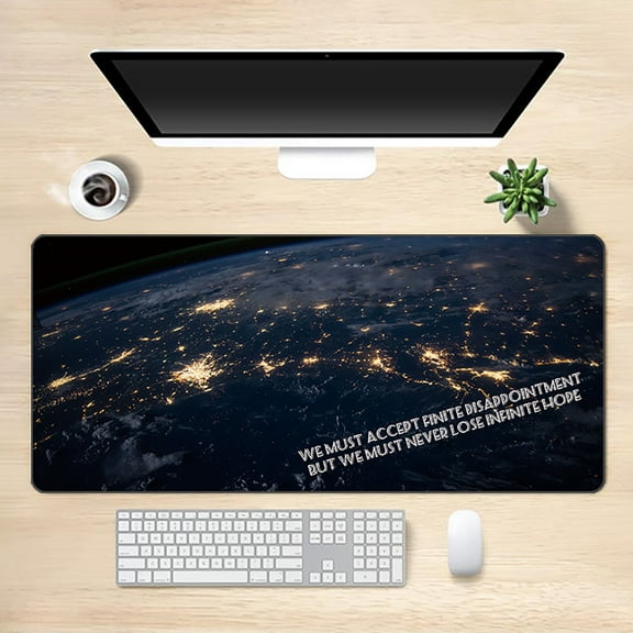 Quick Key Keyboard Mouse Pad, Non-Slip Desk Mat with Office Software Shortcuts Pattern, Upgraded Extended Large Rubber Base Mice Smooth Cloth Mouse Pad Desk Mat