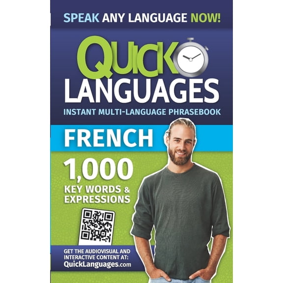 Quick Languages: Quick Languages - English-French Phrasebook / Guide de conversation anglais-franais (Paperback)