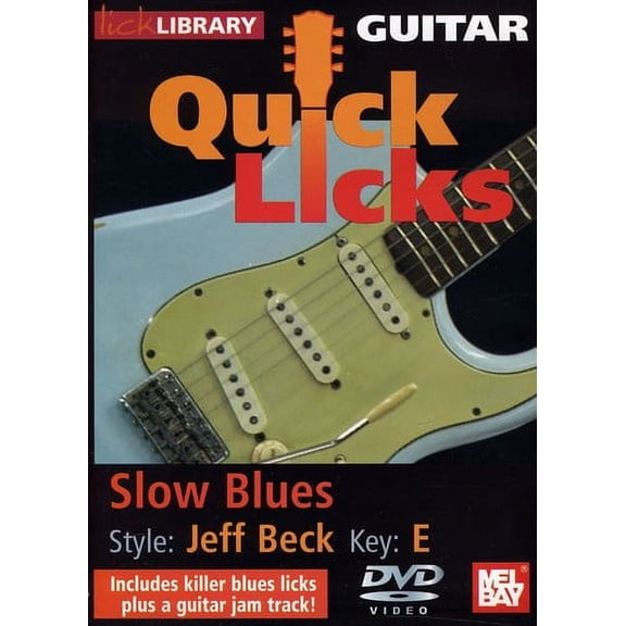Quick Licks: Jeff Beck Slow Blues - Key: E (DVD), Lick Library, Special Interests
