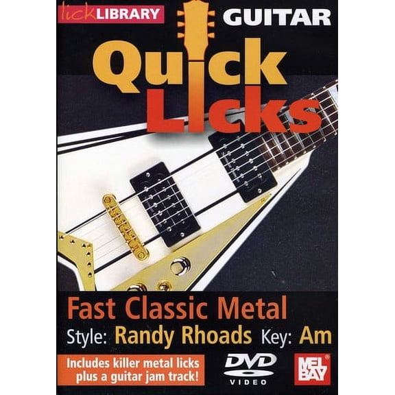 Quick Licks for Guitar: Randy Rhoads-Fast (DVD), Hal Leonard (Generic, Special Interests