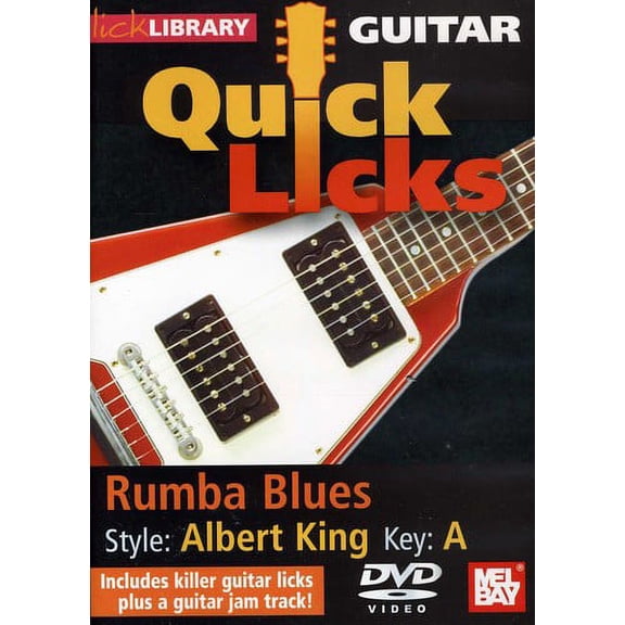 Quick Licks for Guitar: Rumba Blues Style (DVD), Hal Leonard (Generic, Special Interests