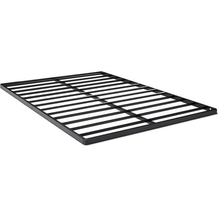 MY Quick Lock Bunkie Board, Box Spring & Bed Slat Replacement, Metal Frame with Steel Slats, Easy Assembly, Queen