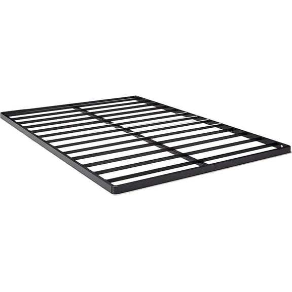 MY Quick Lock Bunkie Board, Box Spring & Bed Slat Replacement, Metal Frame with Steel Slats, Easy Assembly, Queen