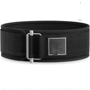 Quick Locking Weight Lifting for Men Gym for Powerlifting Deadlift Belt with Metal Weightlifting Belt Women 90*10cm,black