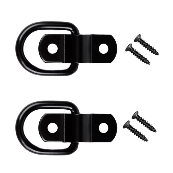 Quick-Mount Truck D-Ring Latches with Corrosion-Resistant Finish & Multi-Purpose Cargo Door Fastening