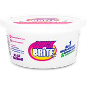 Quick 'n Brite All Purpose Cleaning Paste – Miracle Cleaner for Tough Stains, Biodegradable, Non-Toxic, Pet-Safe, Multi-Surface Stain Remover, Made in USA, 12 Oz
