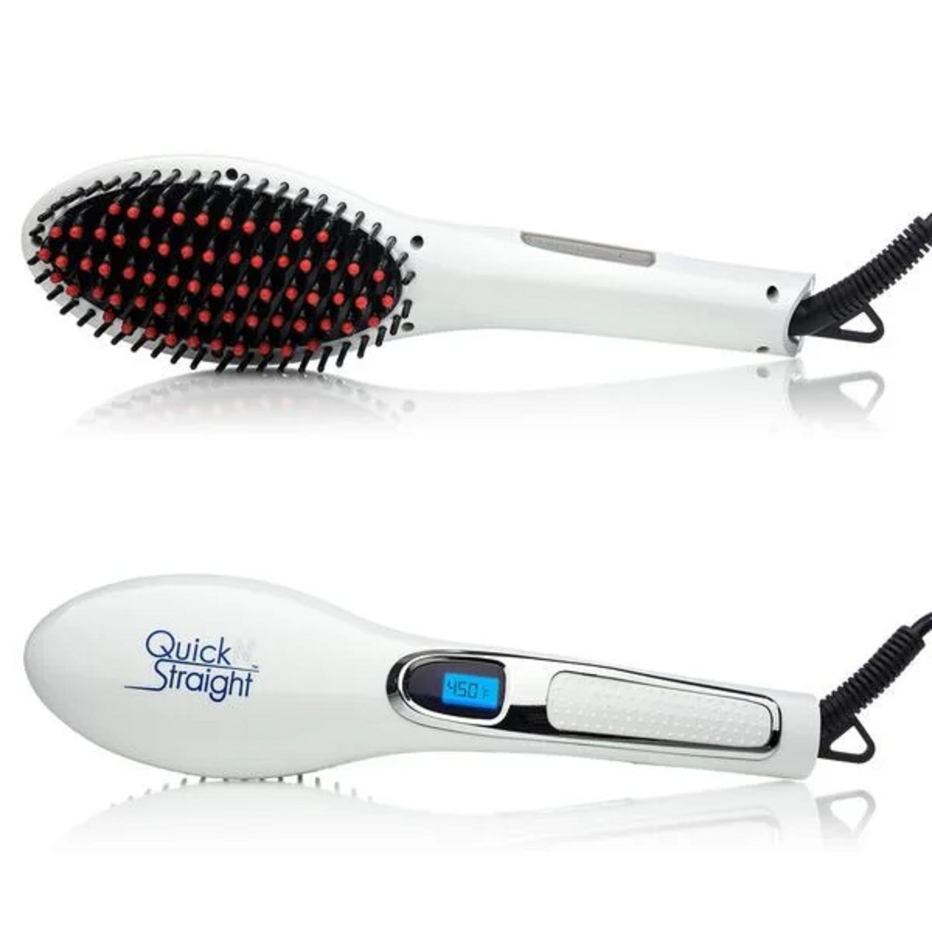Quick N' Straight Ultra Ionic Ceramic Straightening Brush with