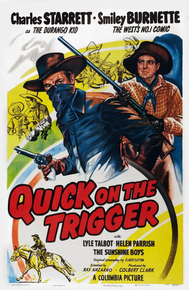 Quick On The Trigger U Canvas Art -  (11 x 17)