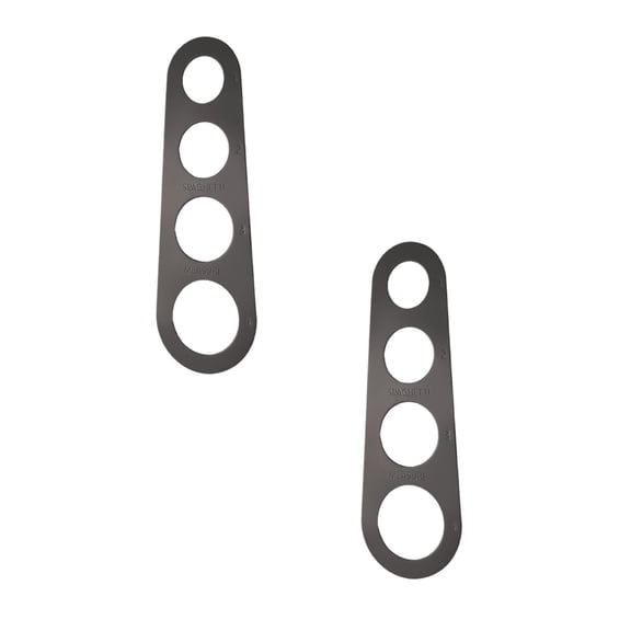 Quick Pasta Measuring Tool - Stainless Steel Spaghetti Portion Control Device with 4 Serving Sizes - Essential Cooking Tool for Pasta Every Time