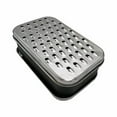 thumbnail image 1 of Quick-Prep Kitchen Shredder, Double Sided Cheese Grater and Slicer 2-in-1 Elliptical & Rectangular Shredder for Hard Vegetables, Chocolate, and Cheese with Comfort Grip, 1 of 8
