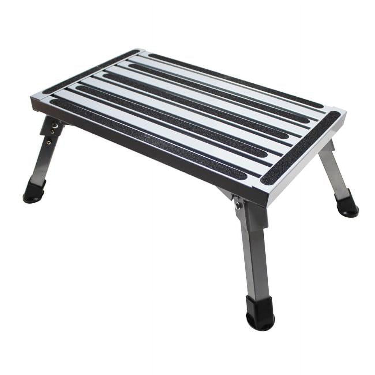 Quick Products 1229.4068 19 x 11.75 in. QP-ASS101 Folding Aluminum Platform Step