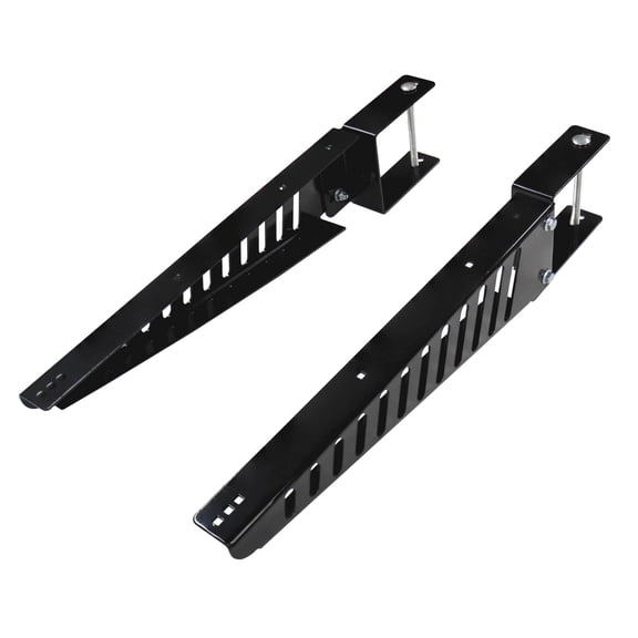 Quick Products QP-BMCSANSB RV Bumper-Mounted Cargo Support Arms without Optional Adjustable Brace