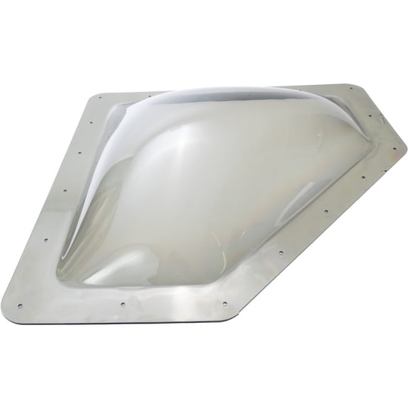 Quick Products QP-RVSS208 Premium Heavy-Duty RV Skylight - Neo-Angle, 20" x 8" x 4", Smoke