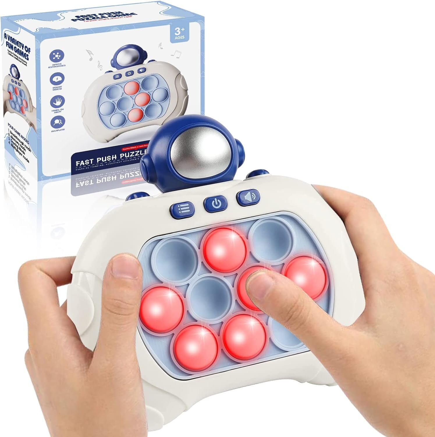 Quick Push Pop Bubble Sensory Fidget Toy,Jouets Anti Stress