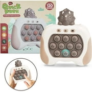 Quick Push Pop Memory Game Triceratops Fidget Toy, Electronic Dino Handheld Puzzle Game for Kids and Adults - Only U