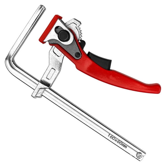 Quick Ratchet Track Clamps Woodworking Track Clamps for Sanding, Cutting Ratchet Track Clamp 160x60mm